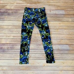 Floral tights